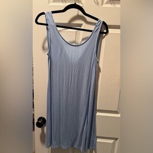 Light Blue Sleeveless Dress